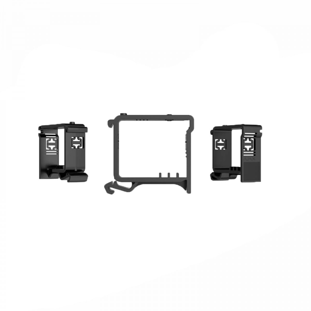 Ajax Systems 51170.132.BL Support DIN - support de montage de relais pour rail DIN - noir