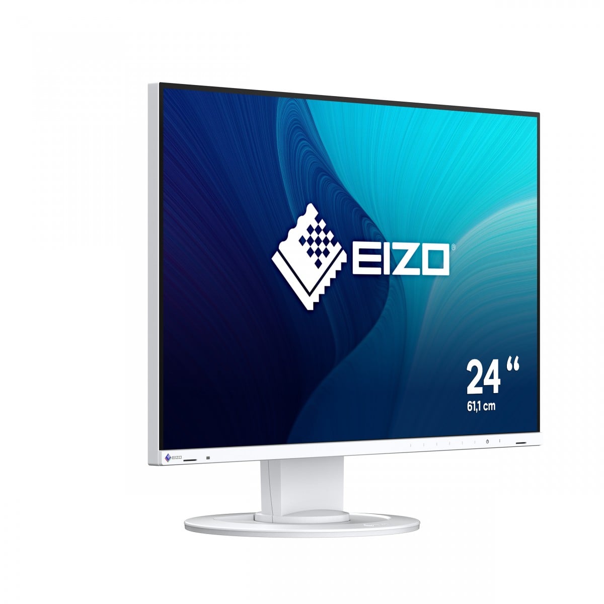 "EIZO EV2410R-WT Moniteur 24"" 16:10 1920x1200 IPS Blanc DP, HDMI, DVI-D, D-Sub, 4x USB-A"