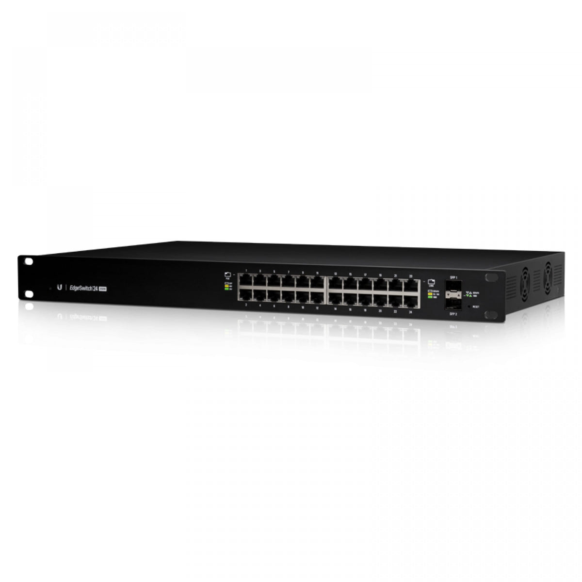 Ubiquiti Networks ES-24-250W commutateur réseau Géré L2/L3 Gigabit Ethernet (10/100/1000) Connexion Ethernet, supportant l'alimentation via ce port (PoE) 1U Noi