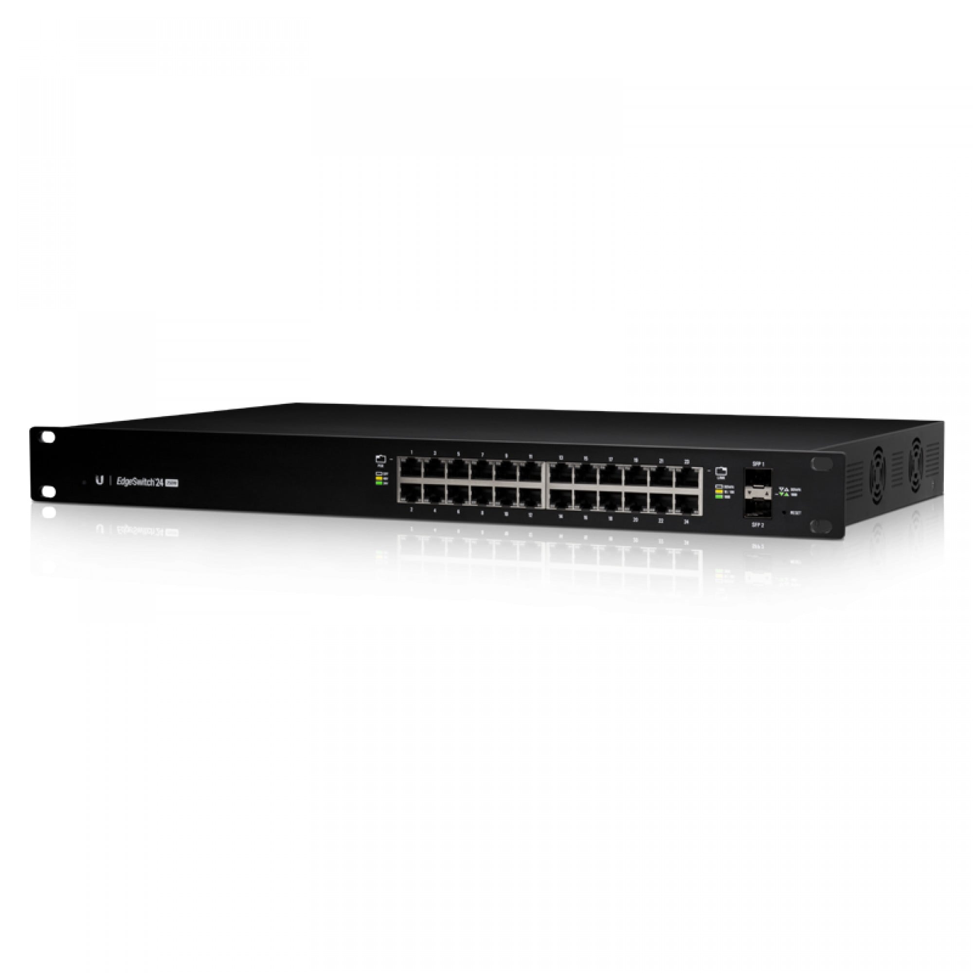 Ubiquiti Networks ES-24-250W commutateur réseau Géré L2/L3 Gigabit Ethernet (10/100/1000) Connexion Ethernet, supportant l'alimentation via ce port (PoE) 1U Noi