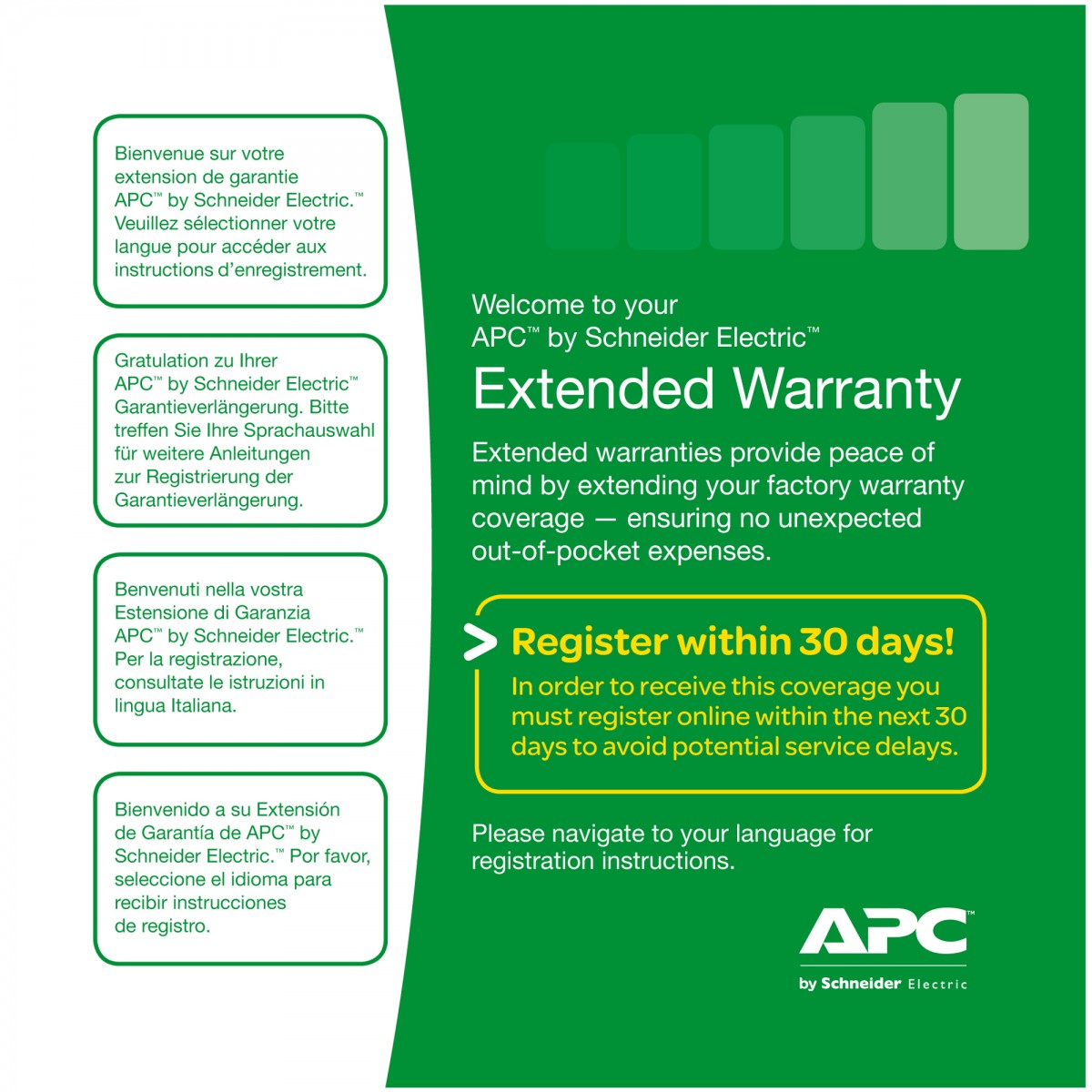 APC Service Pack 3 Year Warranty Extension