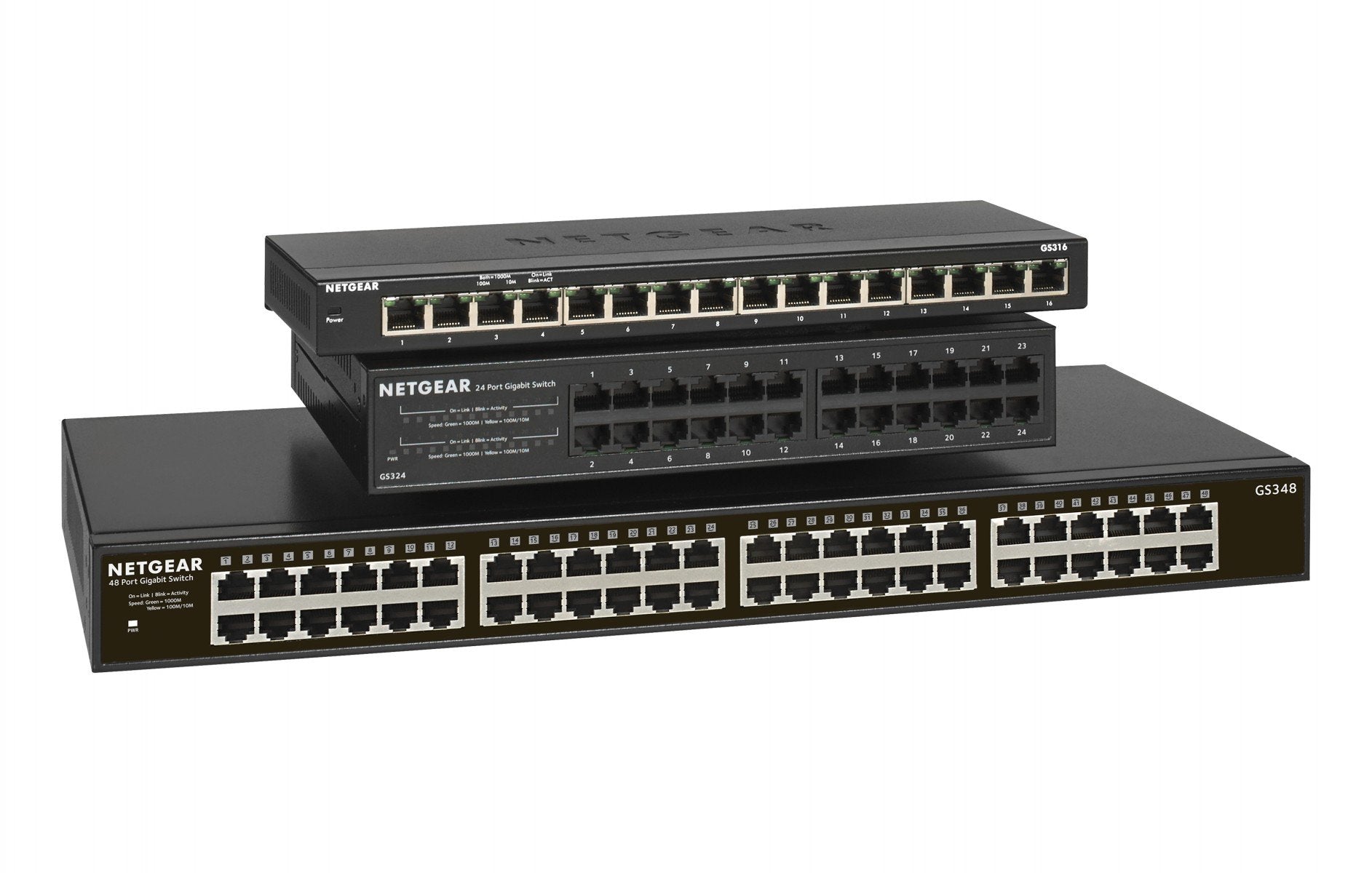 48PT GIGE UNMANAGED RACKMOUNT SWCH