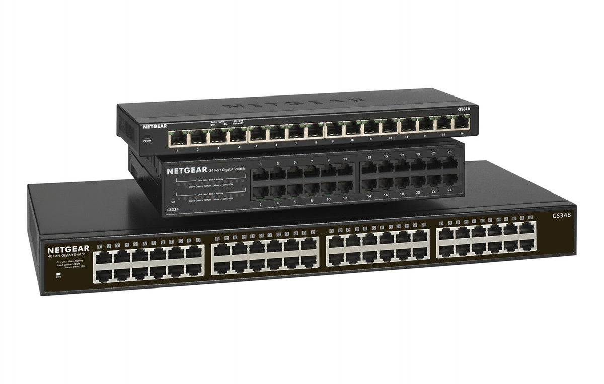 48PT GIGE UNMANAGED RACKMOUNT SWCH