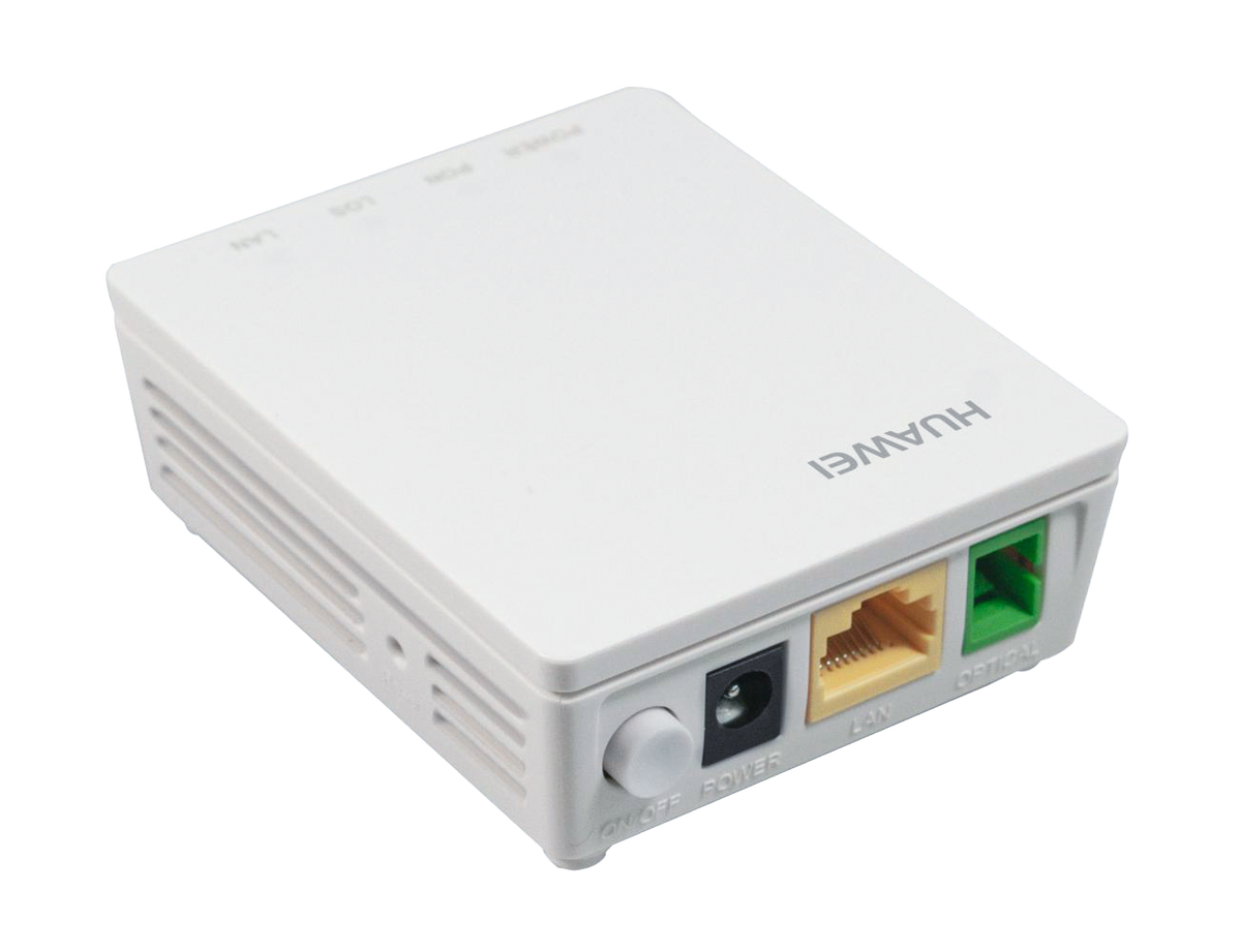 Huawei GPON Terminal OptiXstar EG8010Hv6-10, SC/APC,European Standard Adapter,White shell,English,For Overseas,R21C10