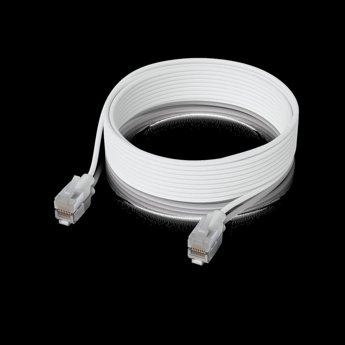 UniFi Cat6A braided patch cable with tra