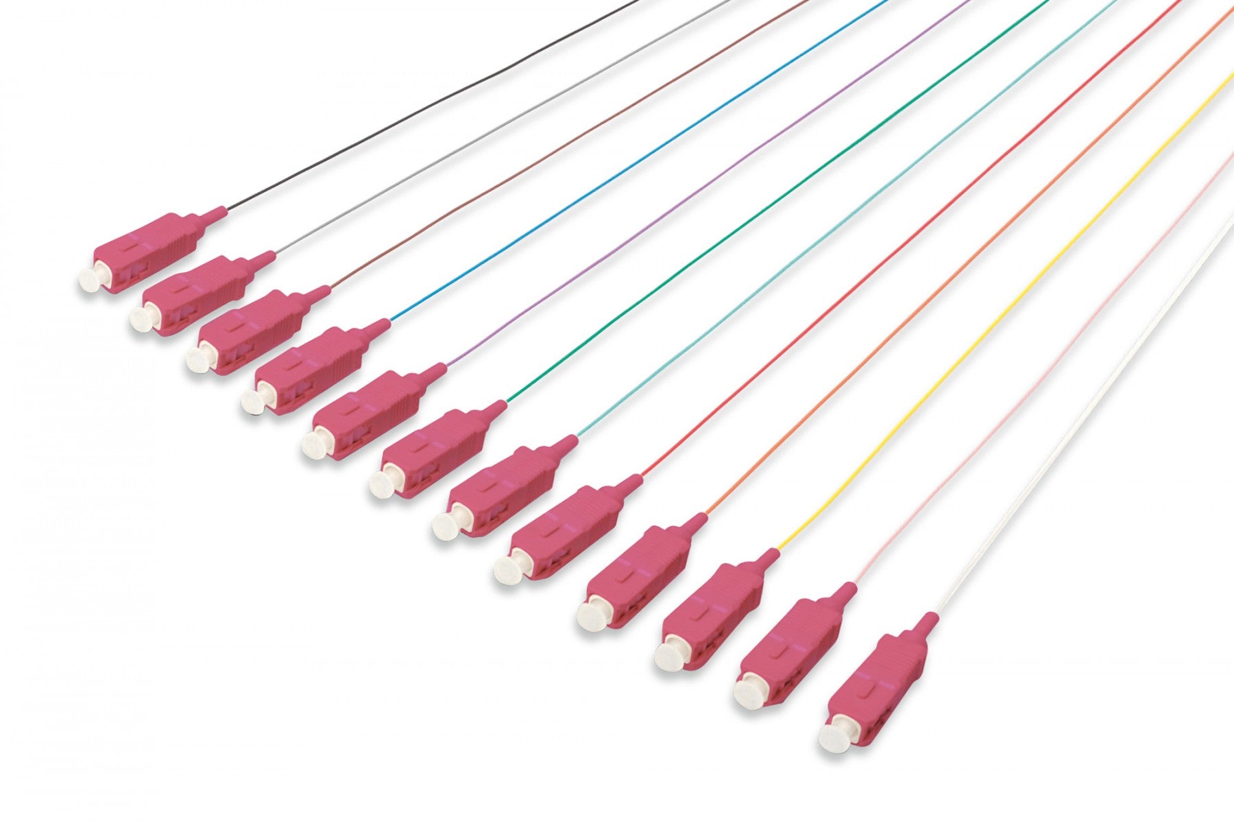 Digitus DK-25221-02-4 câble InfiniBand et a fibres optiques 2 m Pigtail Multicolore