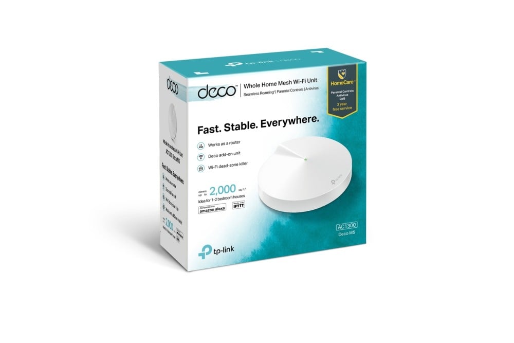 TP-Link Deco M5 (1-Pack) Bi-bande (2,4 GHz / 5 GHz) Wi-Fi 5 (802.11ac) Blanc 2 Interne