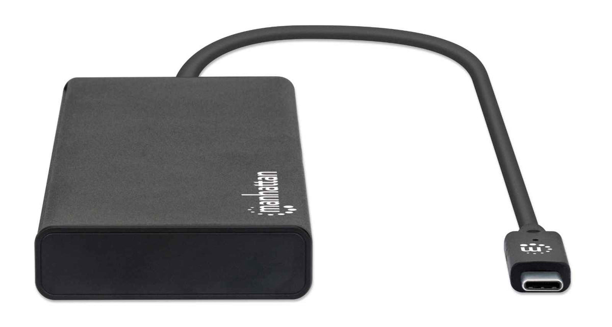 Manhattan 152747 Convertisseur USB-C 3.0 vers RJ45 2x HDMI