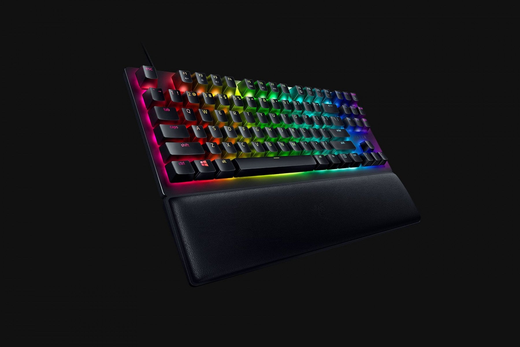Razer Huntsman V2 Tenkeyless clavier Gaming USB QWERTY Anglais américain Noir