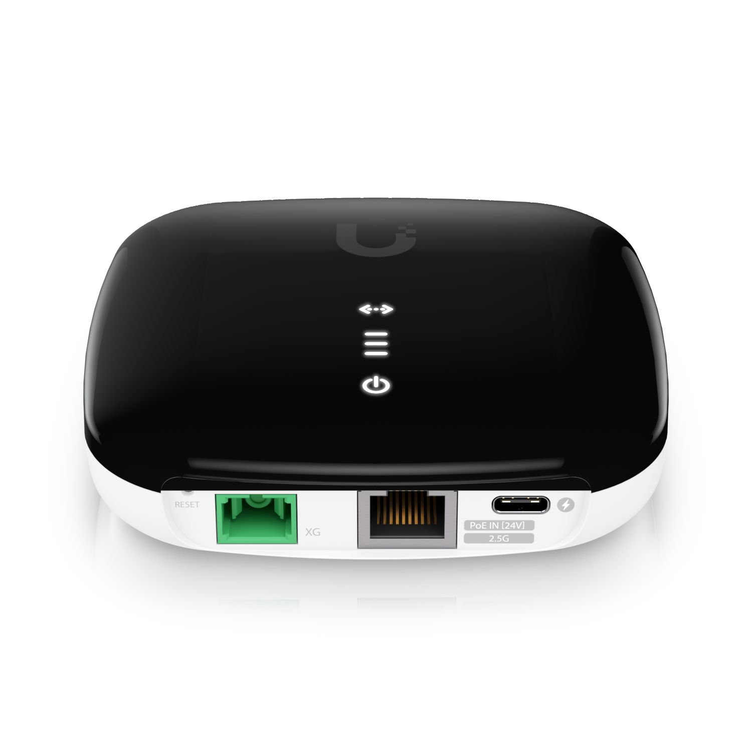 Ubiquiti UISP-FIBER-XG Terminal optique de réseau 10Gbps XG-PON avec un LAN RJ45 2.5GbE