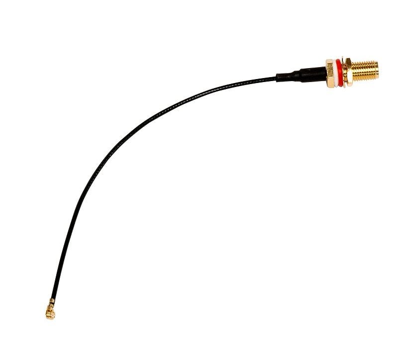 Mikrotik ACSMAUFL câble coaxial SMA Noir