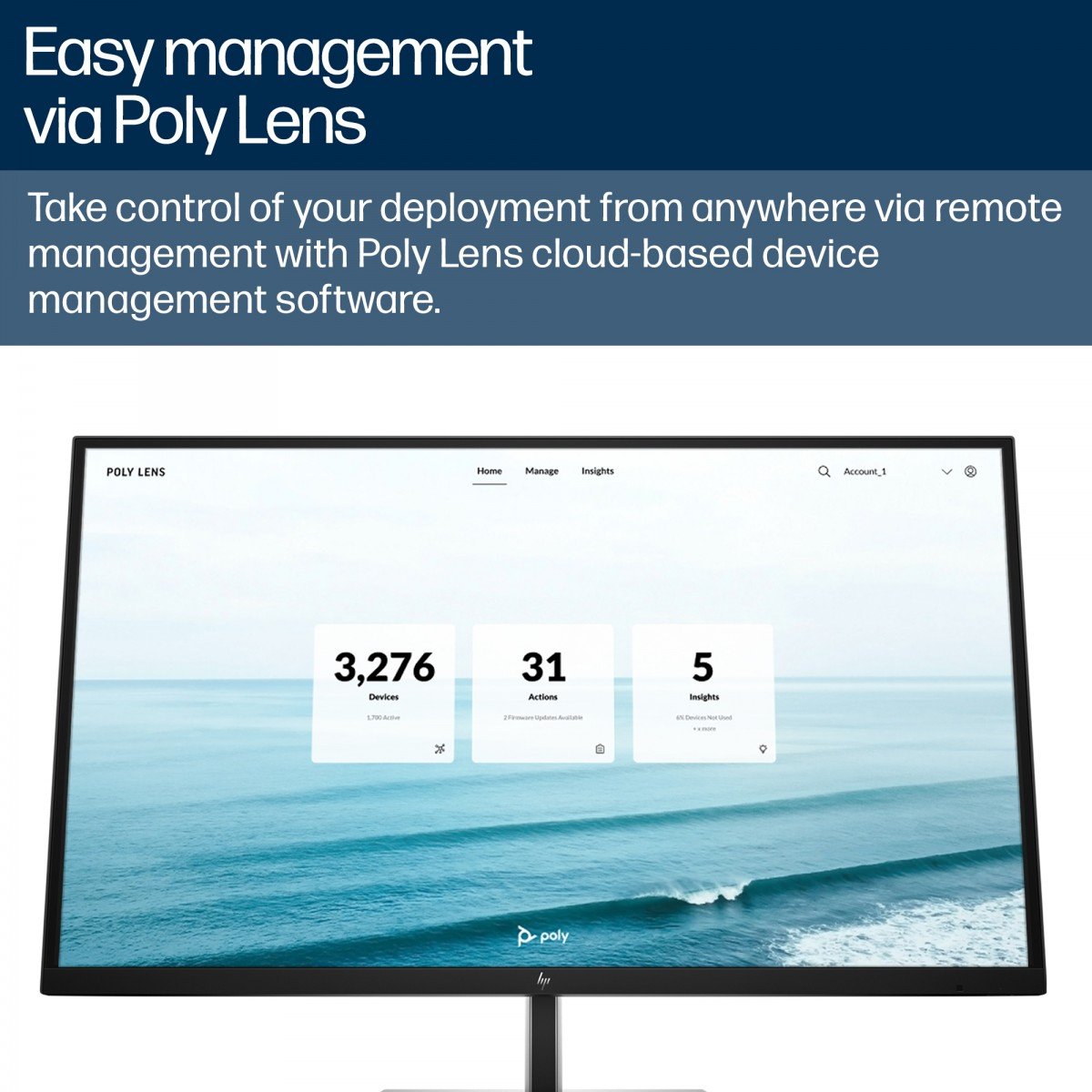 Poly Studio V52 USB Video Bar - EU