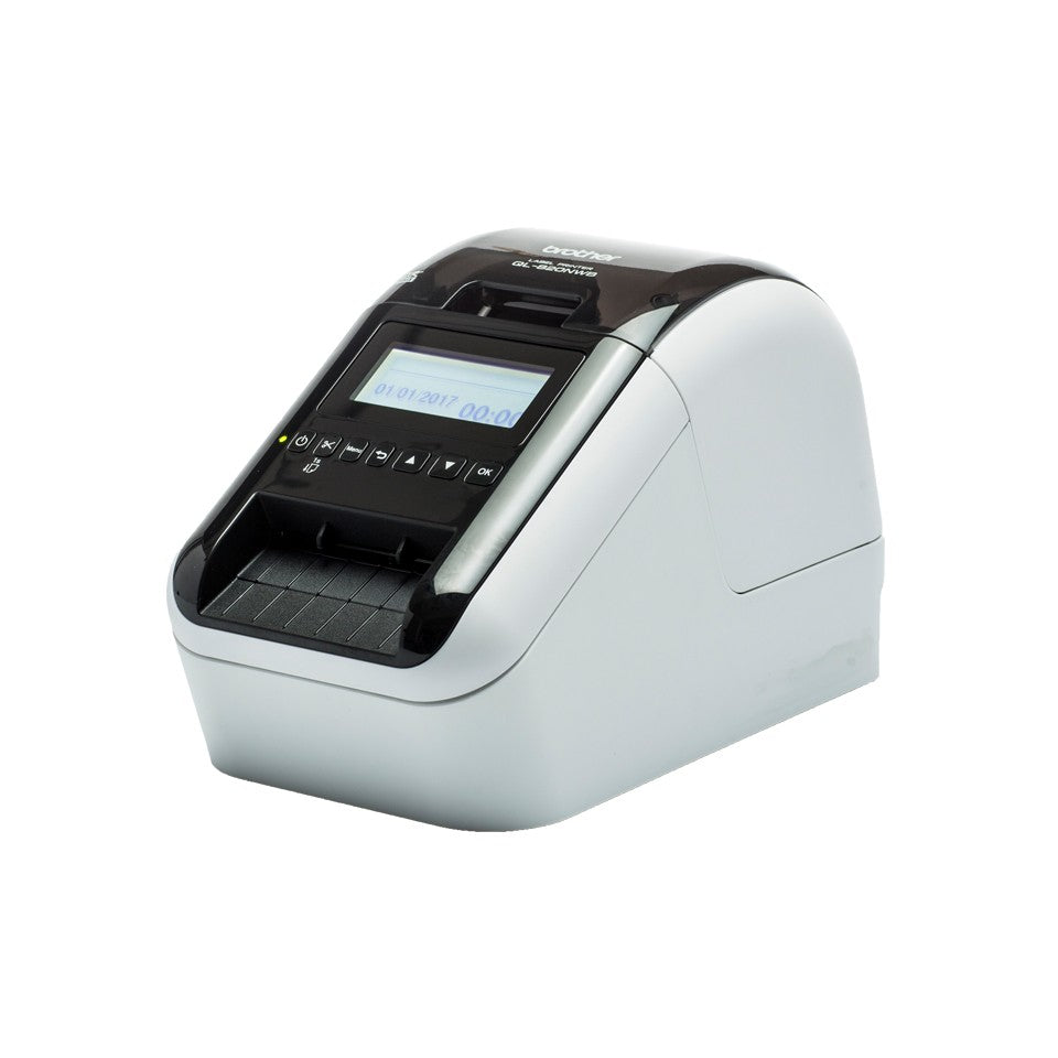 Brother QL-820NWBVMXX1 imprimante pour étiquettes Thermique directe Couleur 300 x 600 DPI 176 mm/sec Avec fil &sans fil Ethernet/LAN DK Wifi Bluetooth