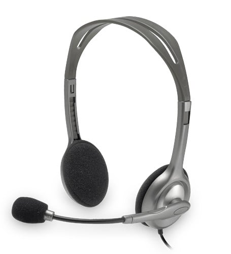 LOGITECH Stereo Headset H110 Headset on-ear wired