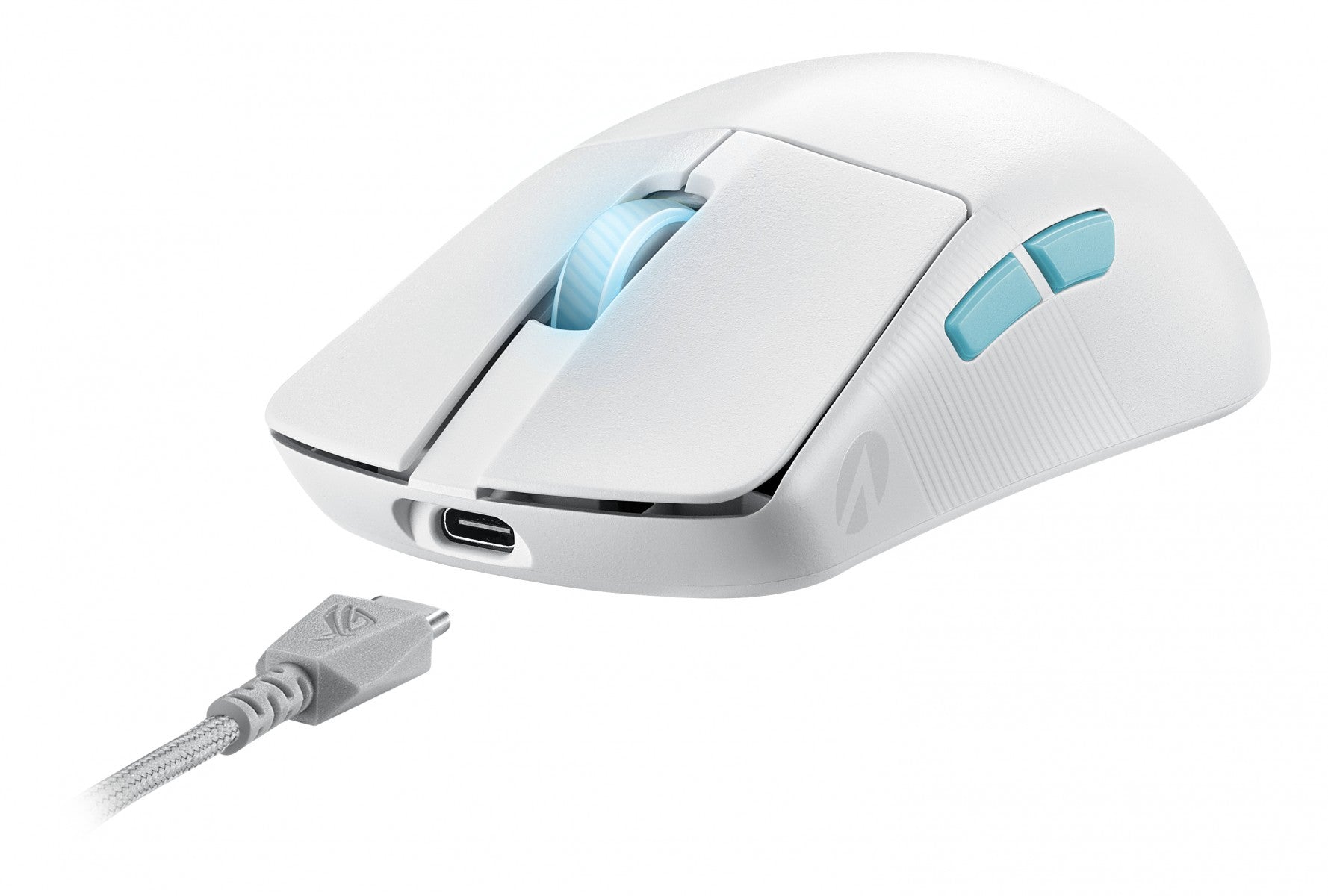 ASUS ROG Harpe Ace Aim Lab Edition souris Gaming Ambidextre RF Wireless + Bluetooth + USB Type-C Opto-mécanique 36000 DPI