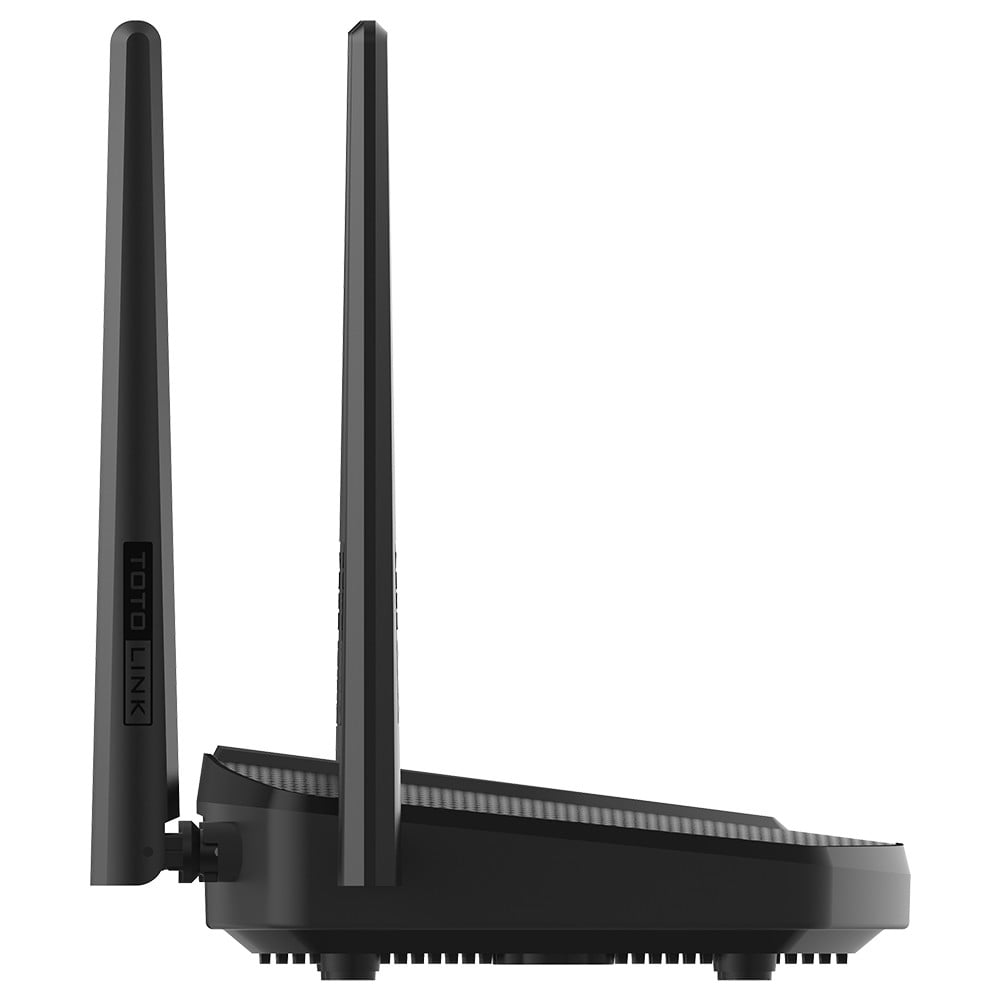 TOTOLINK X5000R AX1800 WIRELESS DUAL BAND GIGABIT ROUTER vlan routeur sans fil Gigabit Ethernet Bi-bande (2,4 GHz / 5 GHz) Noir