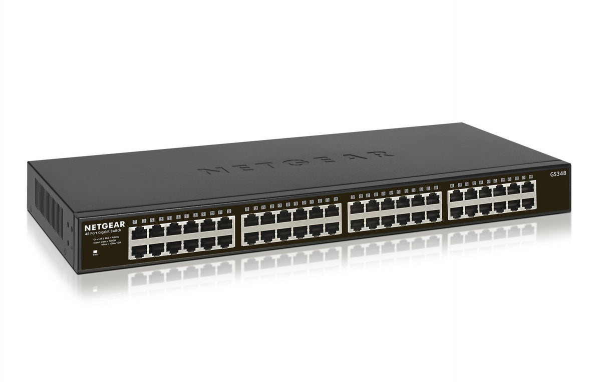 48PT GIGE UNMANAGED RACKMOUNT SWCH