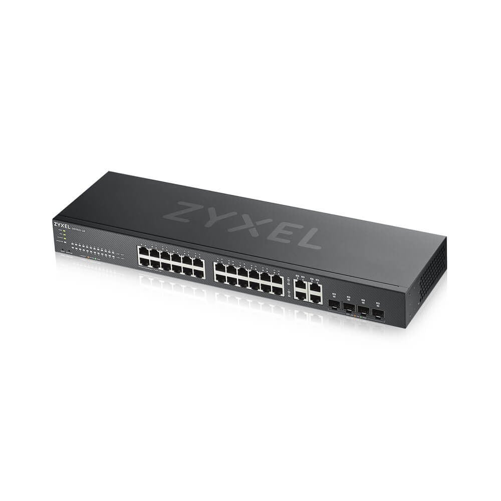 28 Port Smart Managed Gigabit Switch 24x