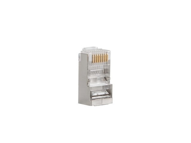Lanberg PLS-5000 connecteur de fils RJ-45 Acier inoxydable, Transparent