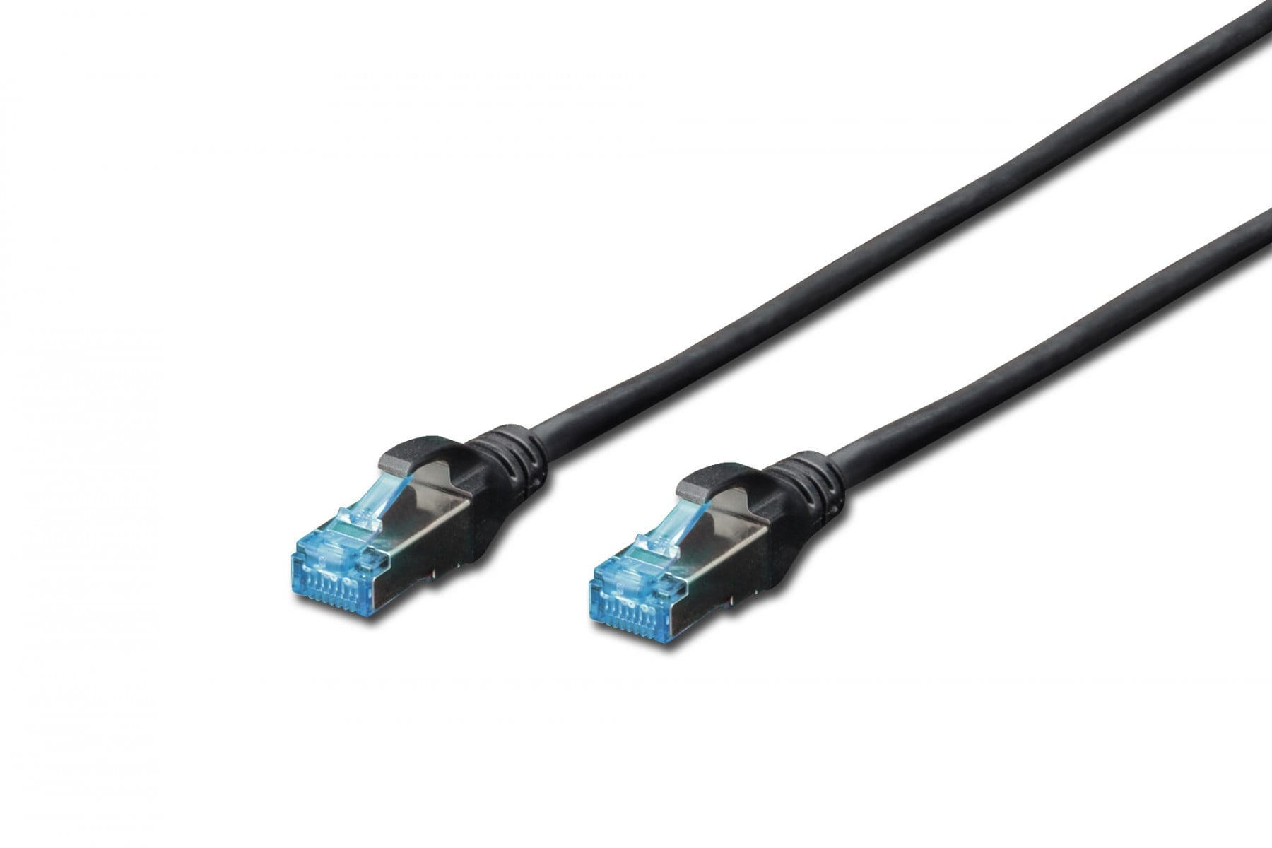 Digitus DK-1532-020/BL câble de réseau Noir 2 m Cat5e SF/UTP (S-FTP)