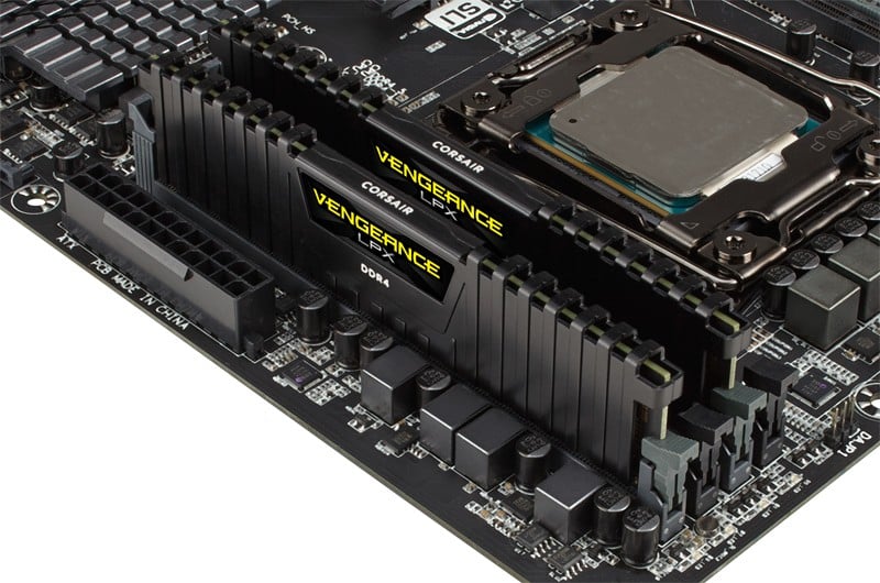 Corsair Vengeance LPX - 32GB - 32 Go - 4 x 8 Go - DDR4 - 2666 MHz - 288-pin DIMM - Noir