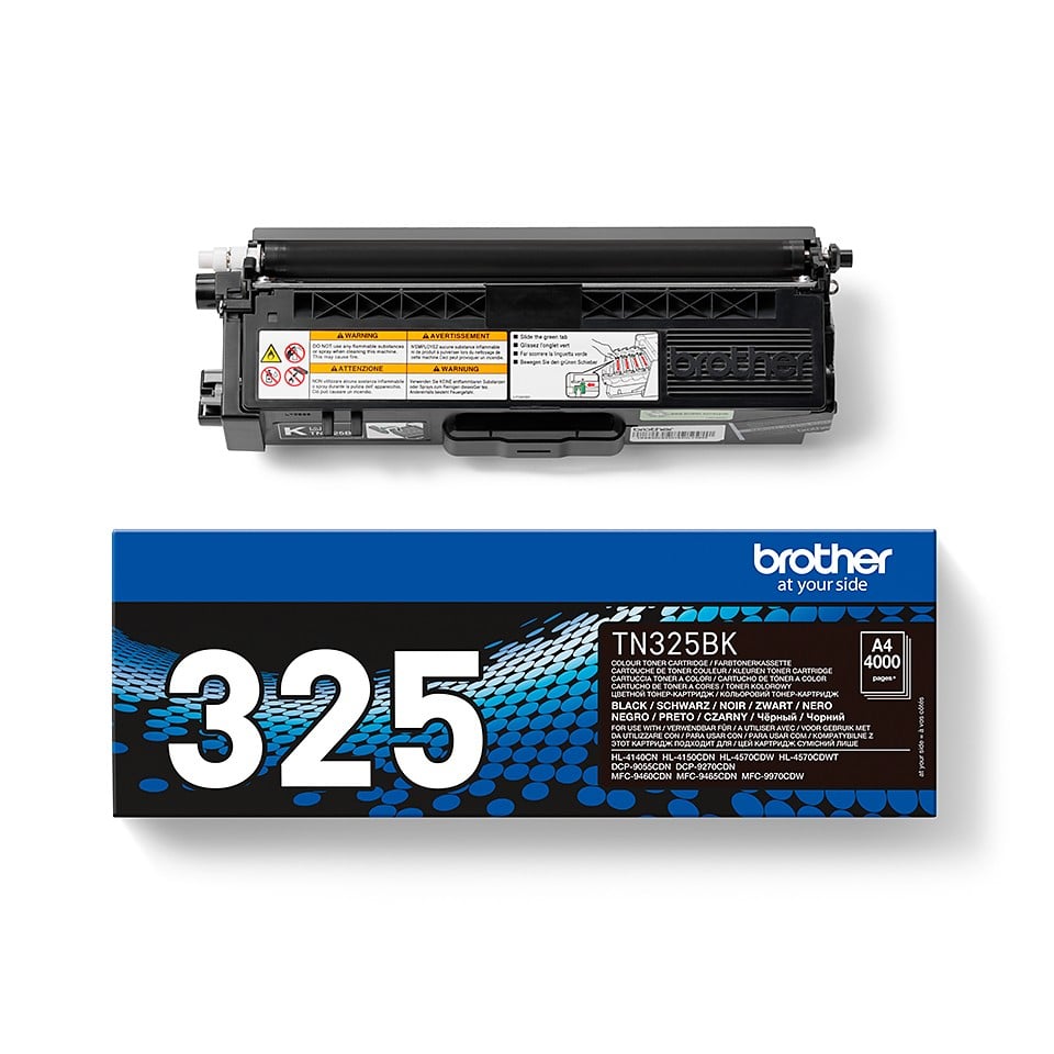 BROTHER TN-325 cartouche de toner noir capacité standard 4.000 pages pack de 1