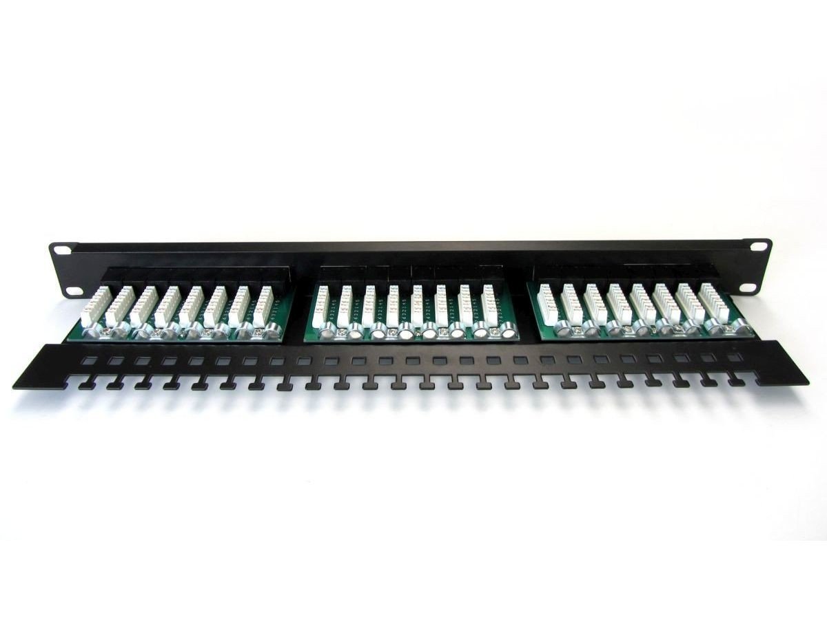 "Patch panel Digitus 19"" 24-port UTP kat. 5E"