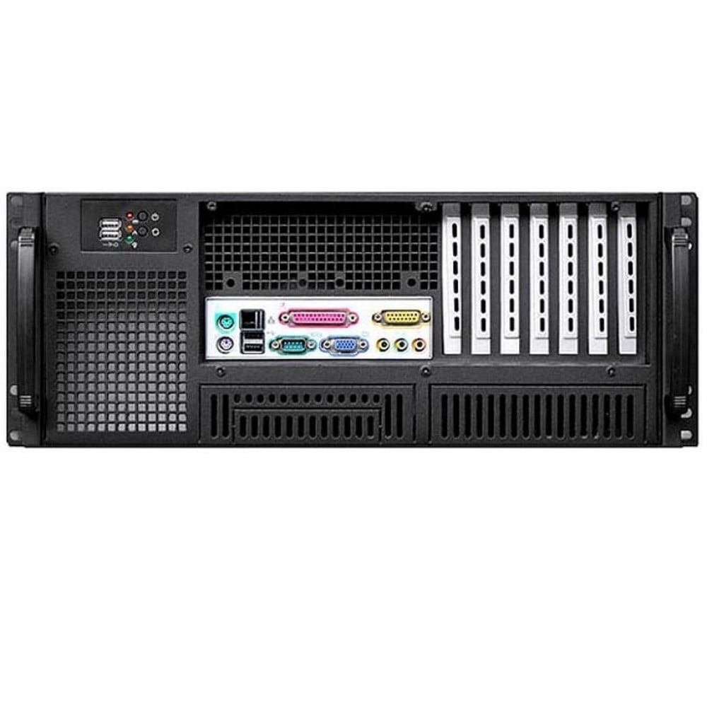 "Techly I-CASE MP-P4HX-BLK6 Boîtier serveur PC ATX Rack 19"" 4U"