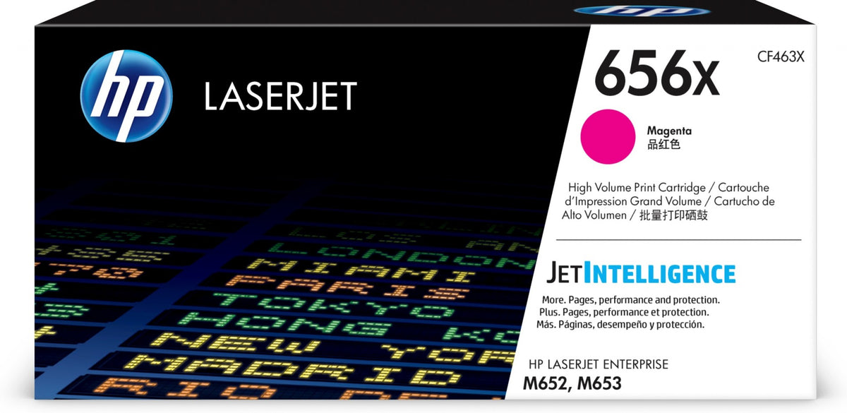 HP 656X original LaserJet Toner cartridge CF463X Magenta High Yield