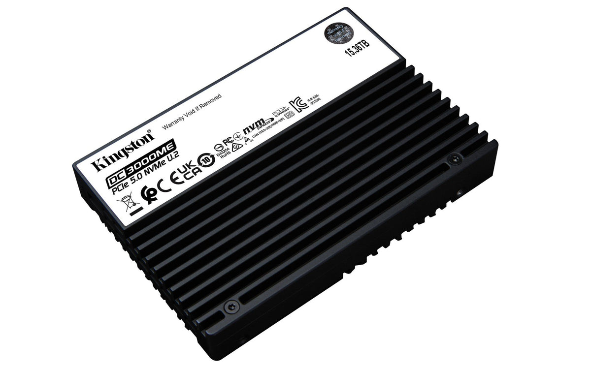 KINGSTON 15.36To DC3000ME U.2 PCIe 5.0 NVMe TCG Opal Enterprise SSD