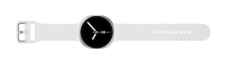 "Samsung Galaxy Watch 8 3,81 cm (1.5"") AMOLED 44 mm Numérique 480 x 480 pixels Écran tactile Argent Wifi GPS (satellite)"