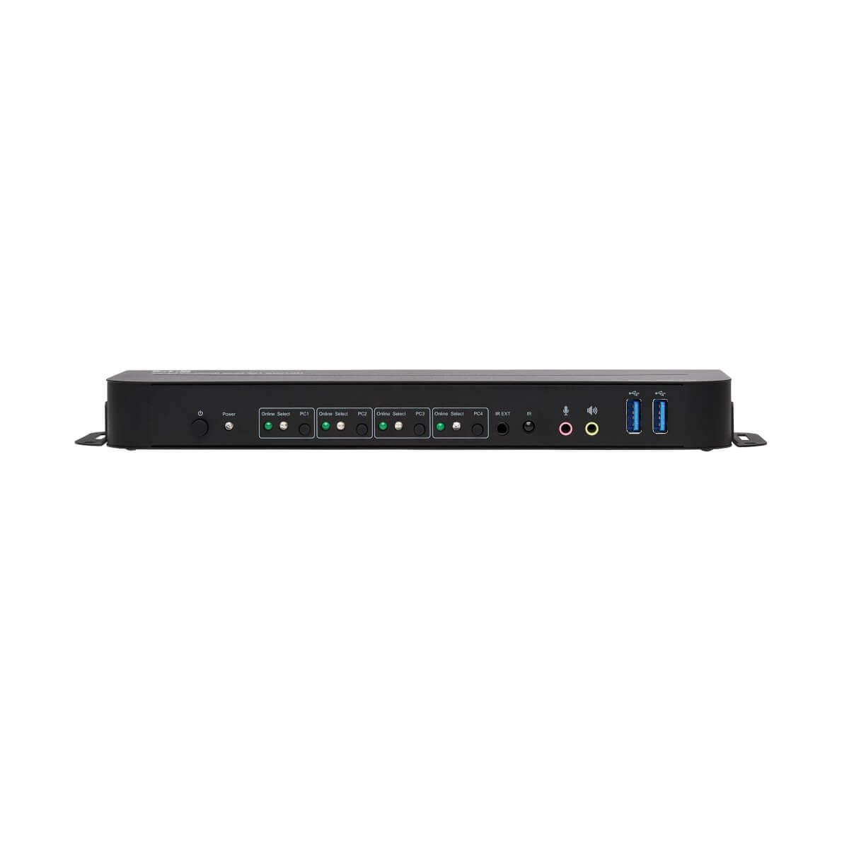 EATON TRIPPLITE HDMI USB KVM Switch 4-Port 4K 60Hz HDR HDCP 2.2 IR USB Sharing KVM/audio/USB switch 4xKVM/audio/USB