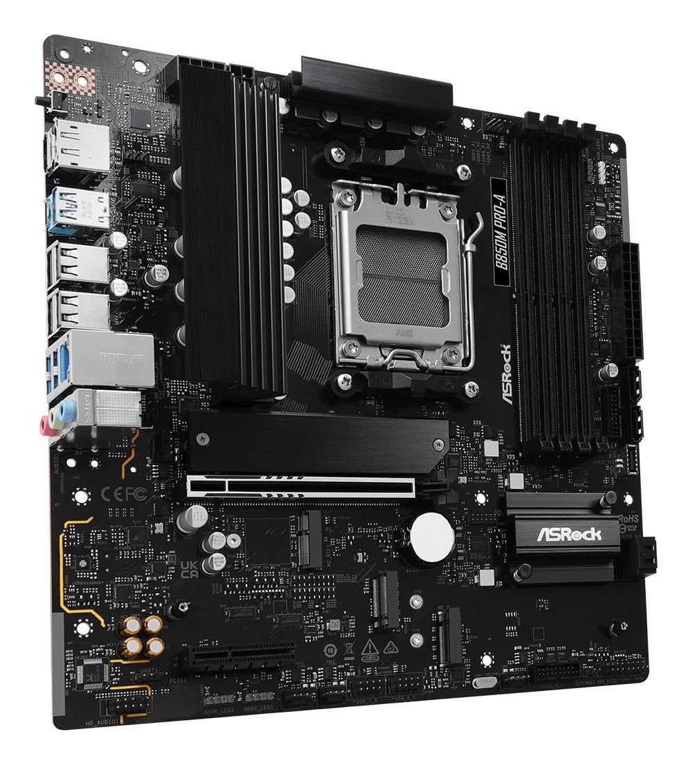 ASRock 90-MXBR80-A0UAYZ Carte mere B850M Pro-A avec DDR5 et socket AM5