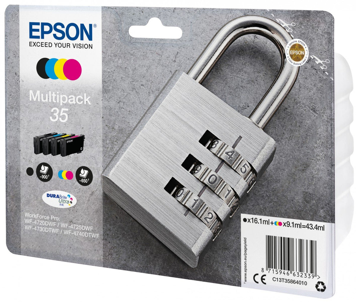 EPSON 2LB 35 Ink Multipack CMYK