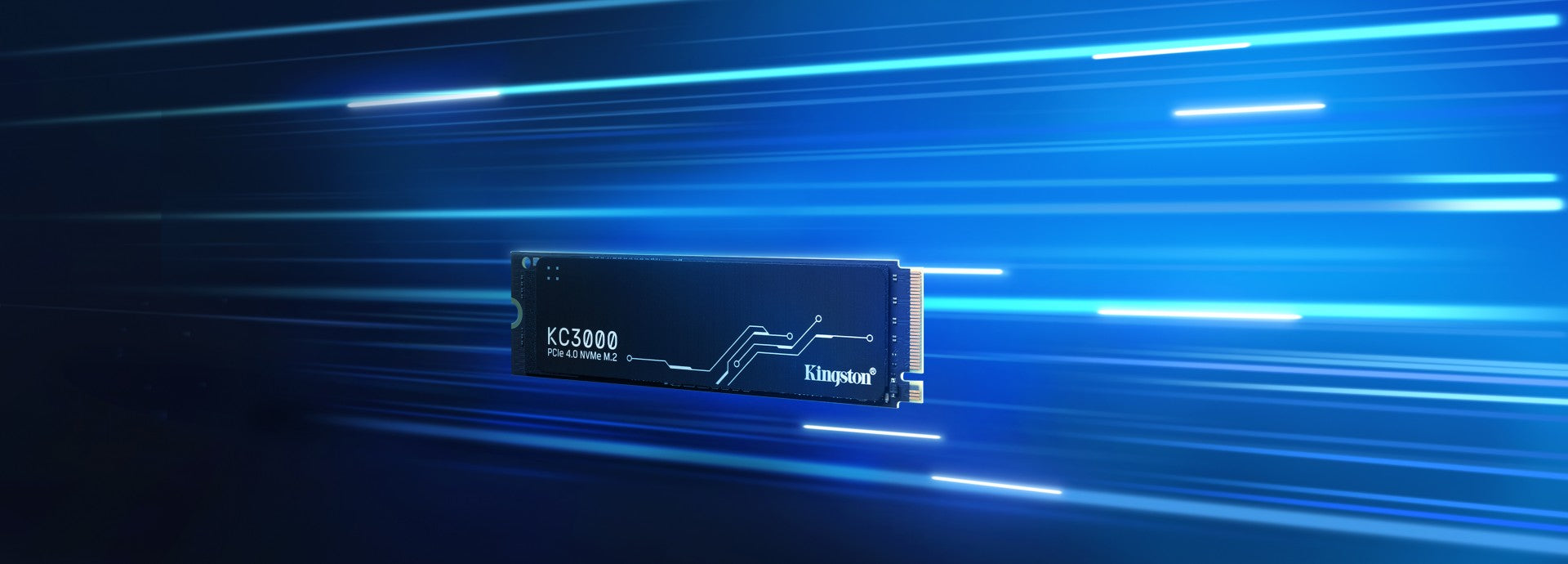 KINGSTON KC3000 4096Go PCIe 4.0 NVMe M.2 SSD