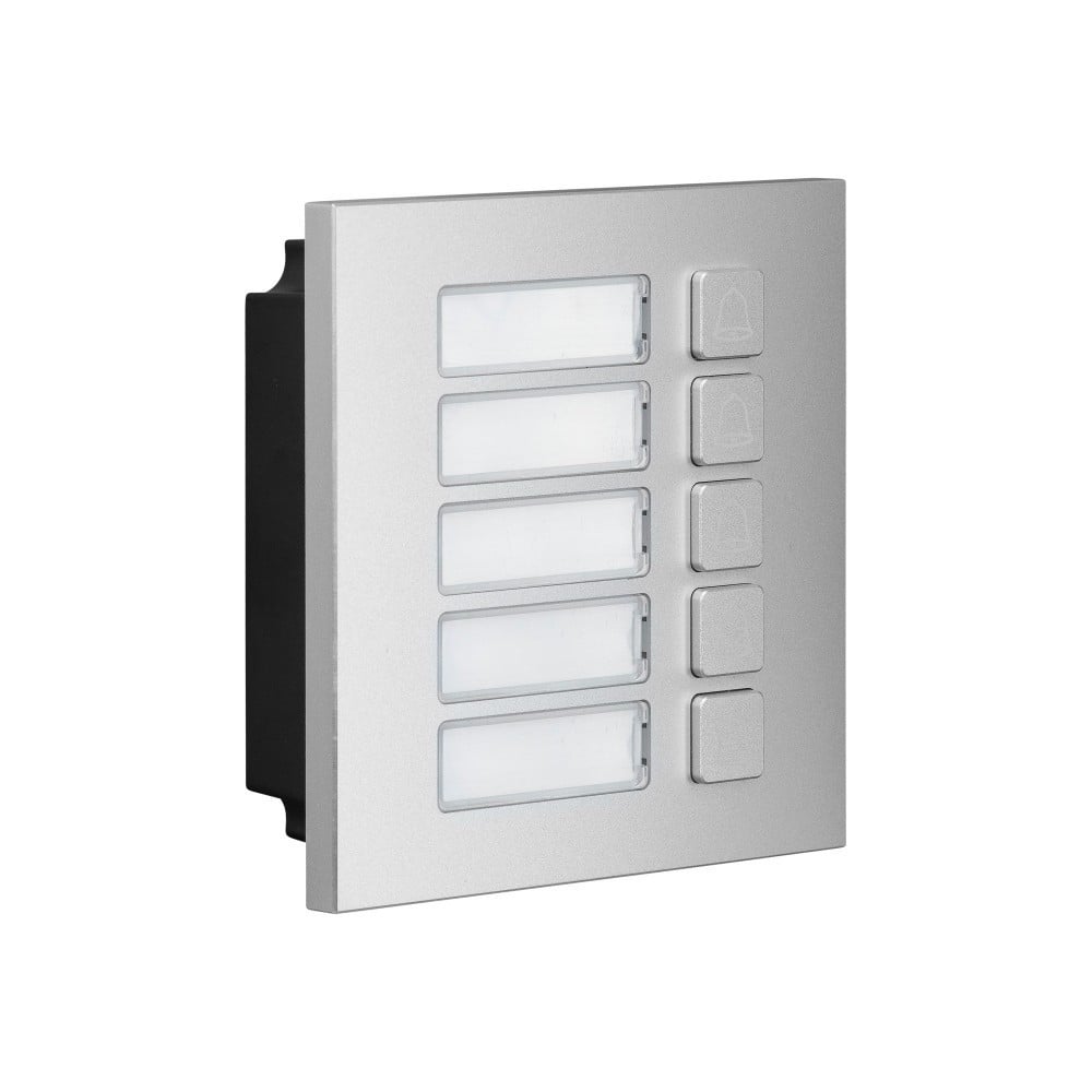 BCS BCS-PAN-P5-N Module double avec cinq boutons