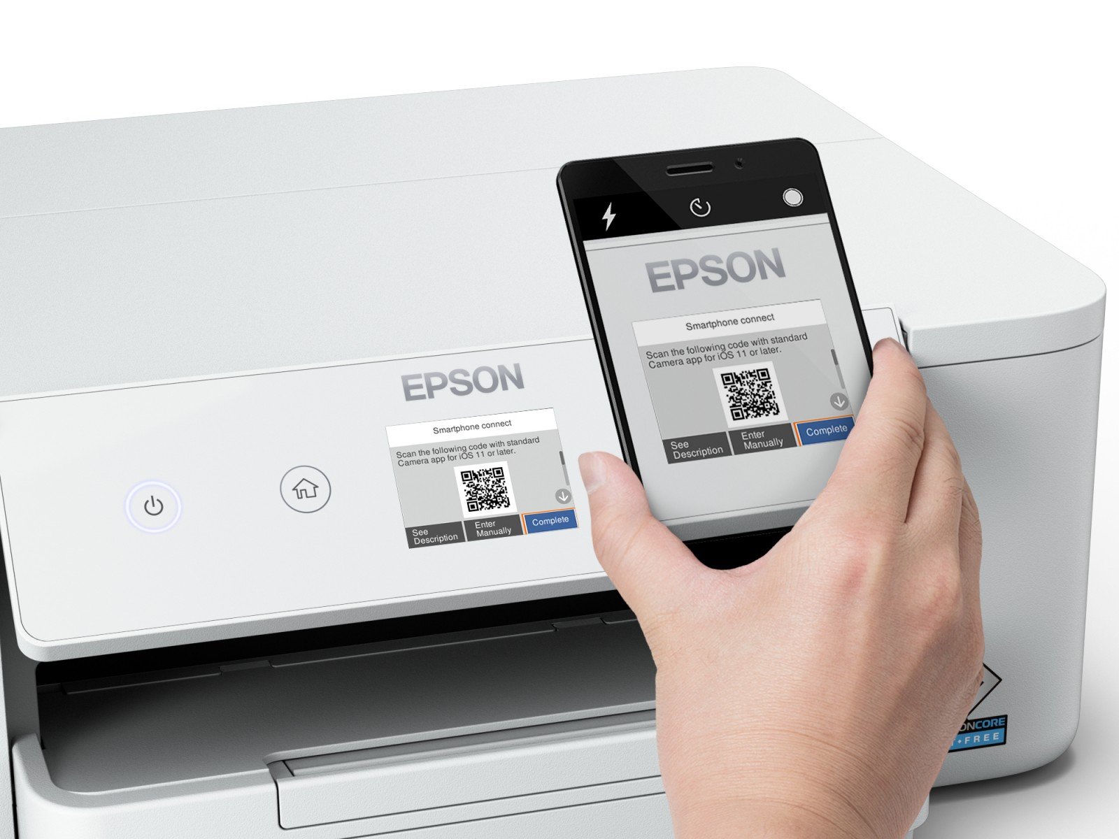 EPSON WorkForce Pro WF-C4310DW Printer colour Duplex ink-jet A4 4800x2400dpi 21ppm mono/11ppm colour 250 sheets USB LAN Wi-Fi