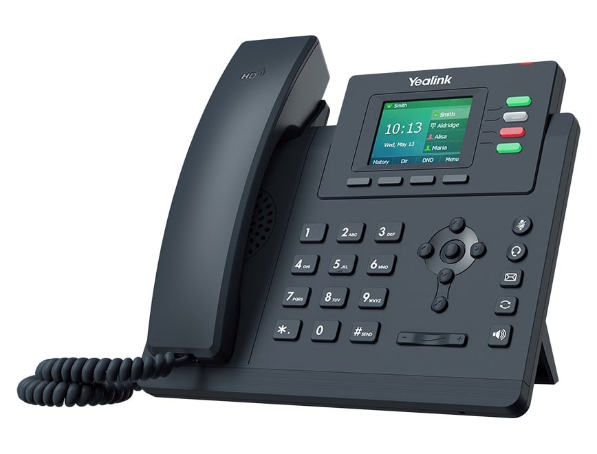 Yealink SIP-T33G téléphone fixe Gris 4 lignes LED