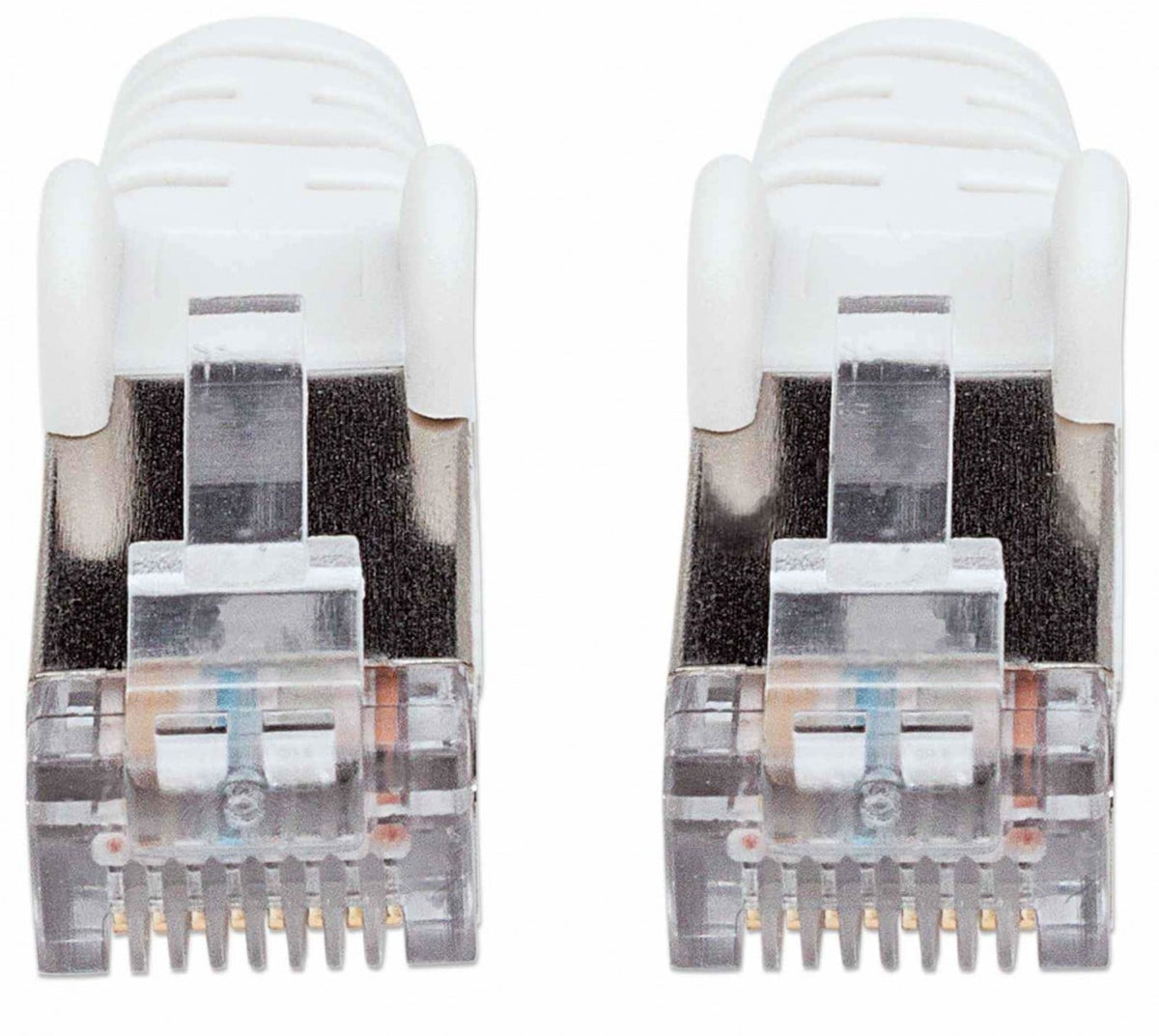 Intellinet 741422 câble de réseau Blanc 20 m Cat7 S/FTP (S-STP) Rond