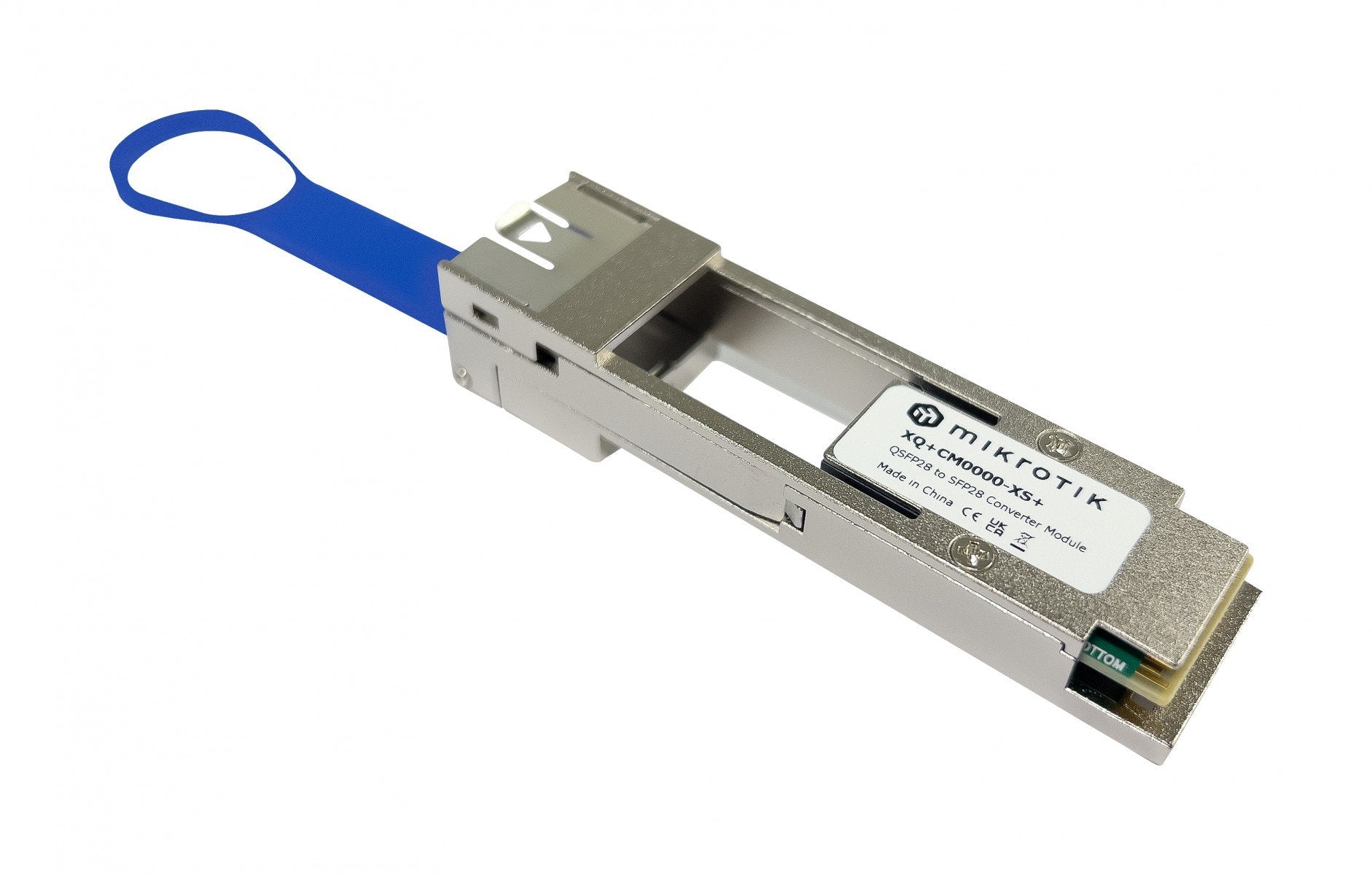 Mikrotik XQ+CM0000-XS+ adaptateur de fibres optiques QSFP 1 piece(s) Argent