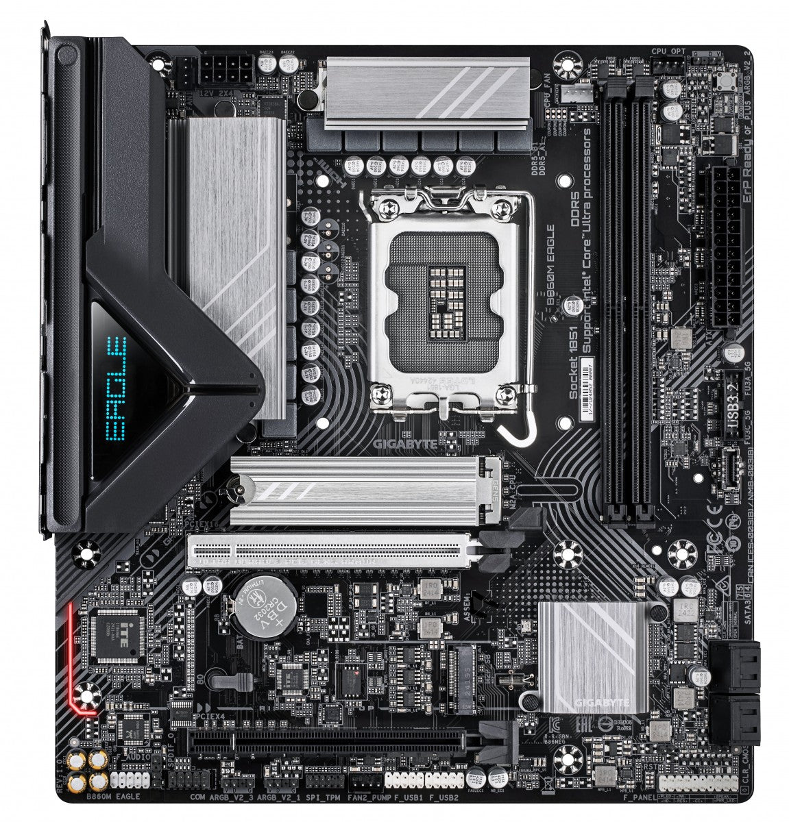 GIGABYTE B860M EAGLE carte mere Intel B860 LGA 1851 (Socket V1) micro ATX