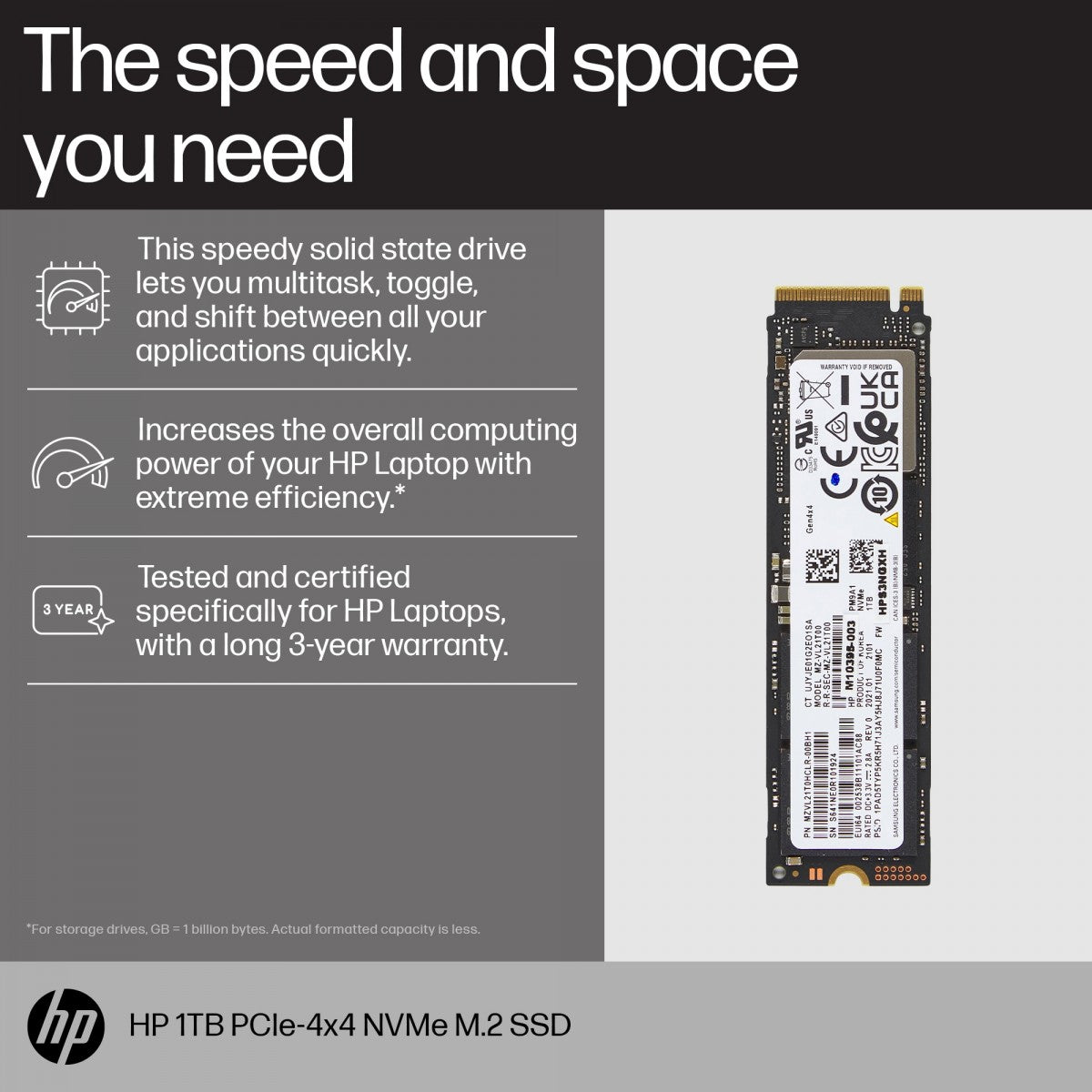 P 512GB PCIe NVMe M.2 SSD