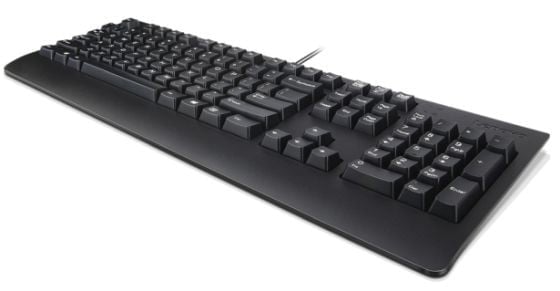 Lenovo Preferred Pro II clavier Universel USB QWERTY Finlandais, Suédois Noir