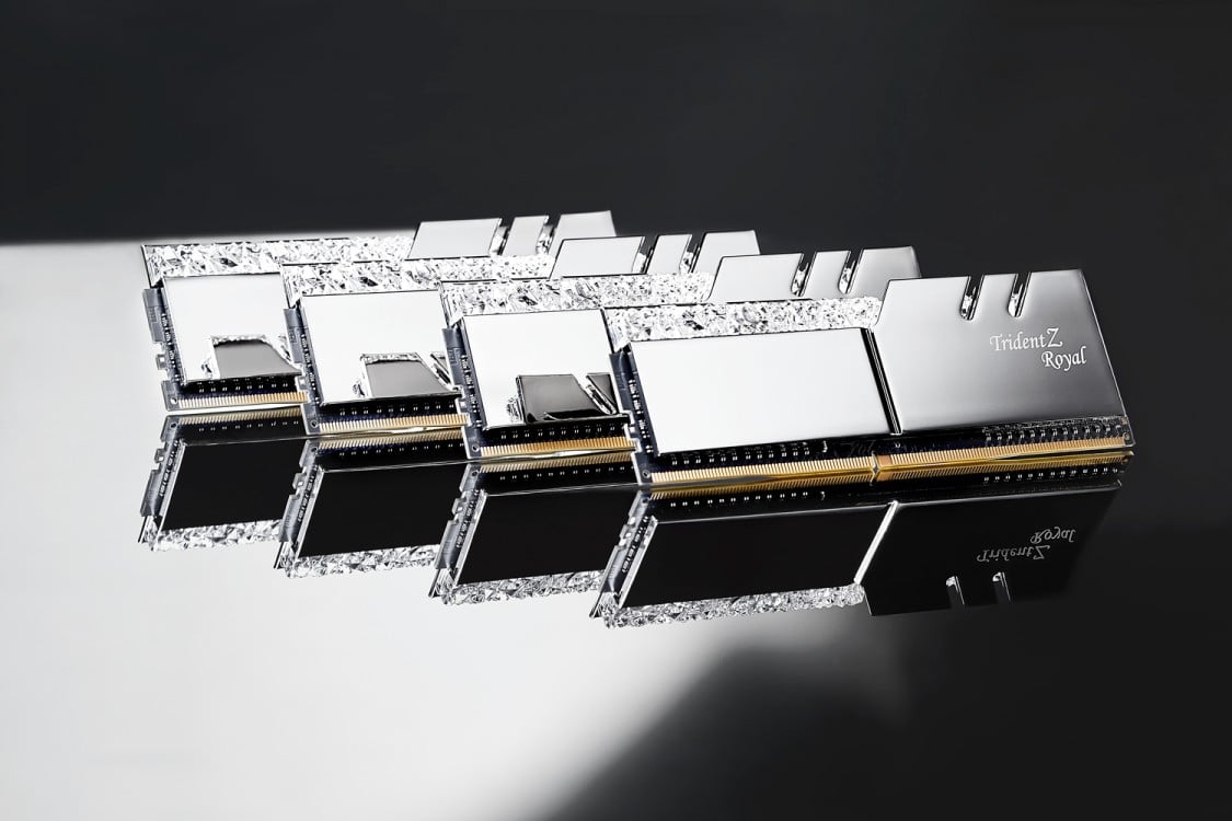 G.Skill Trident Z Royal F4-3200C16Q-64GTRS module de mémoire 64 Go 4 x 16 Go DDR4