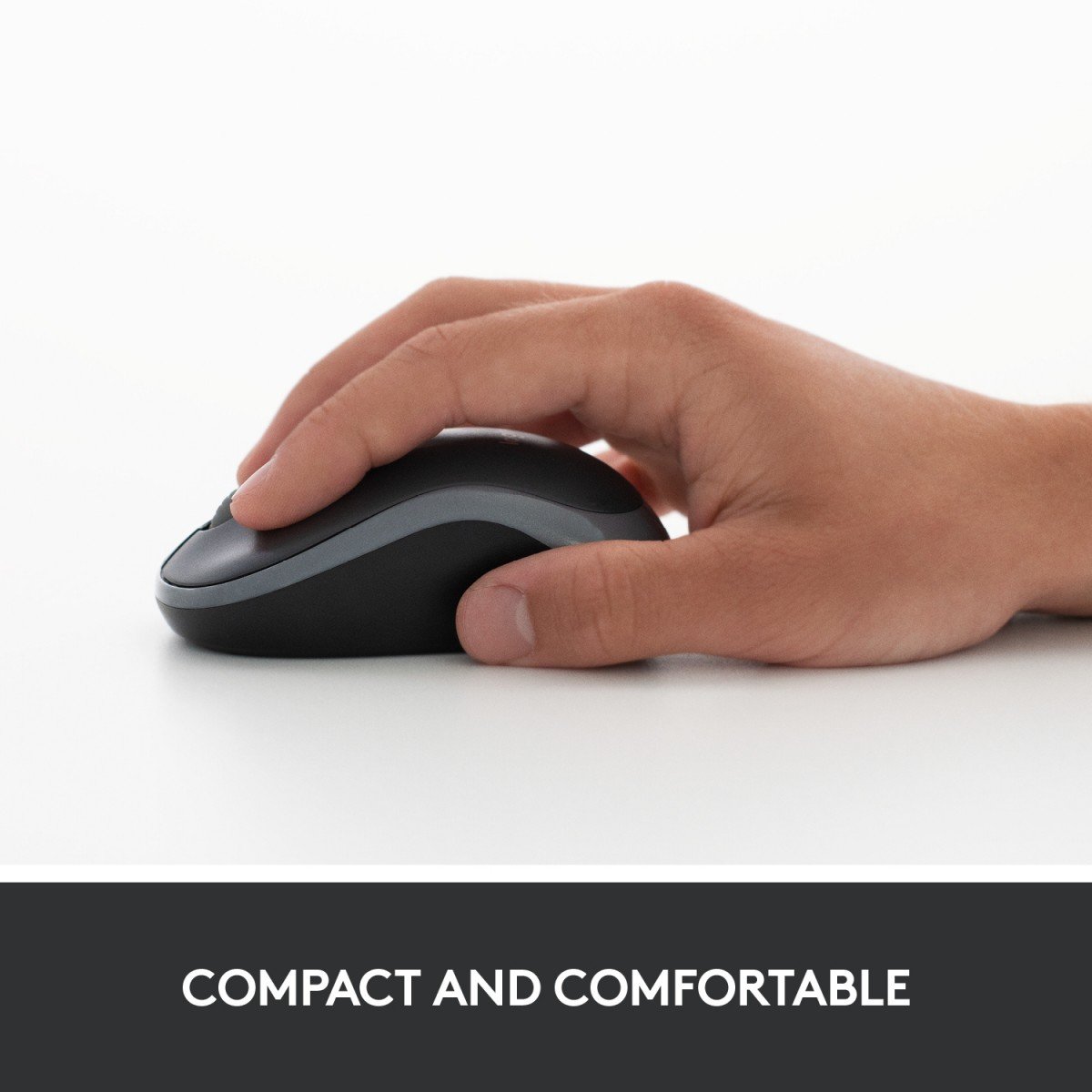 LOGITECH M185 Mouse optical wireless 2.4 GHz USB wireless receiver blue