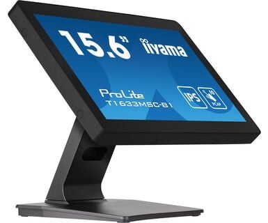 "iiyama ProLite T1633MSC-B1 écran plat de PC 39,6 cm (15.6"") 1920 x 1080 pixels Full HD LCD Écran tactile Noir"