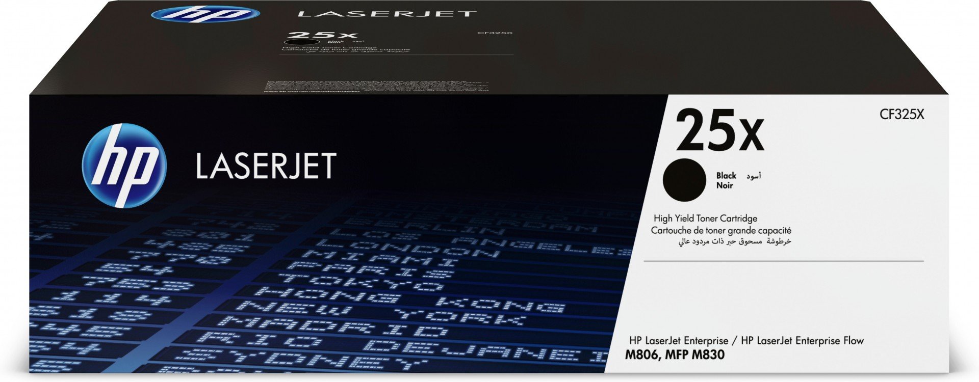 HP 25X original original Toner cartridge CF325X black high capacity 34.500 pages 1-pack