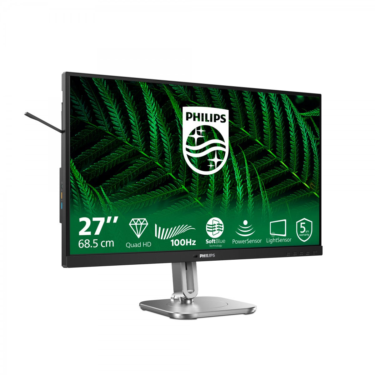 PHILIPS 27B2G5500/00 Ecran 27p QHD LED 16:9 IPS 75Hz 2xHDMI 1.4 DP 1.2