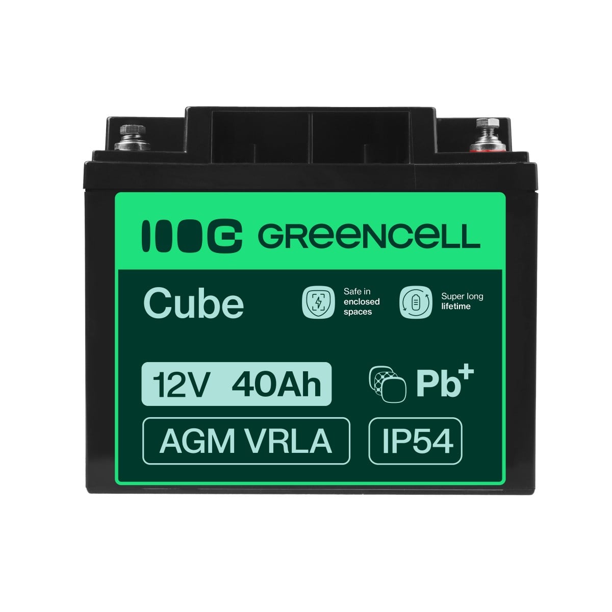 Green Cell AGM22 Batterie de l'onduleur Sealed Lead Acid (VRLA) 12 V 40 Ah