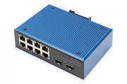 Digitus DN-651146 commutateur réseau Non-géré Fast Ethernet (10/100) Noir, Bleu